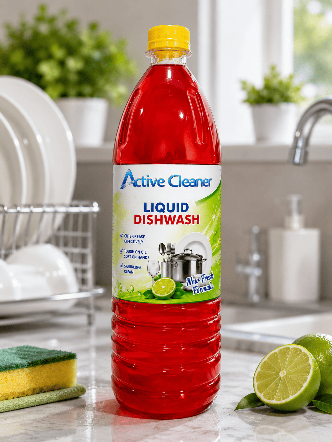 Active Cleaner – Liquid Dishwash